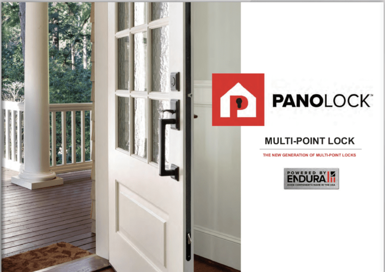 Panolock Multipoint Lock System for Exterior Doors